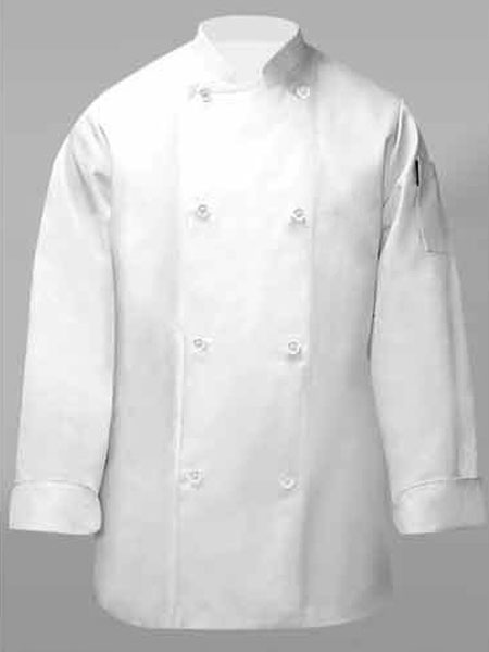 Chef Coat W/Wht Buttons